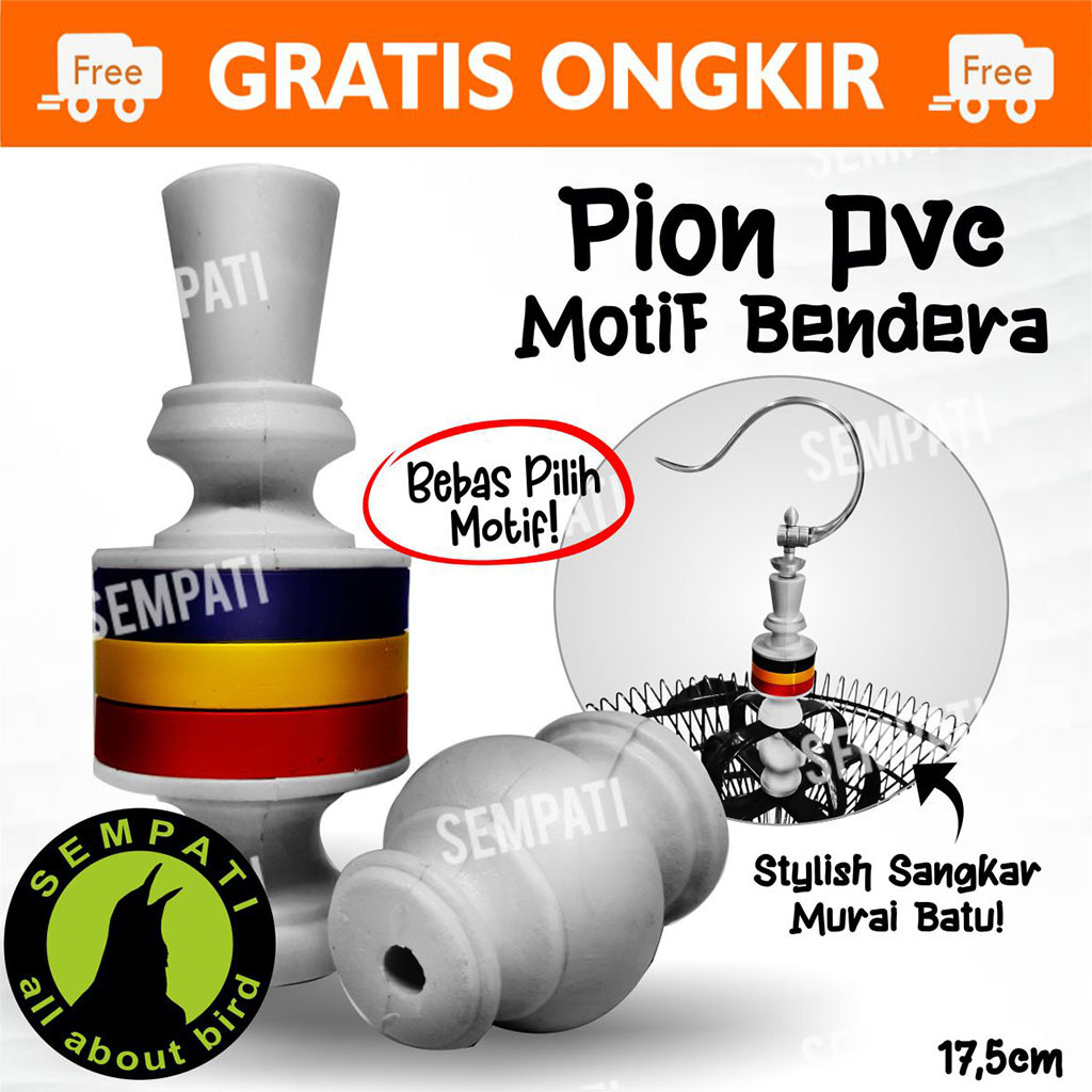 SEMPATI Pion Sangkar Murai Batu Pion Gantungan Kandang Burung Murai Mahkota Murai Kacer Gantungan Ka