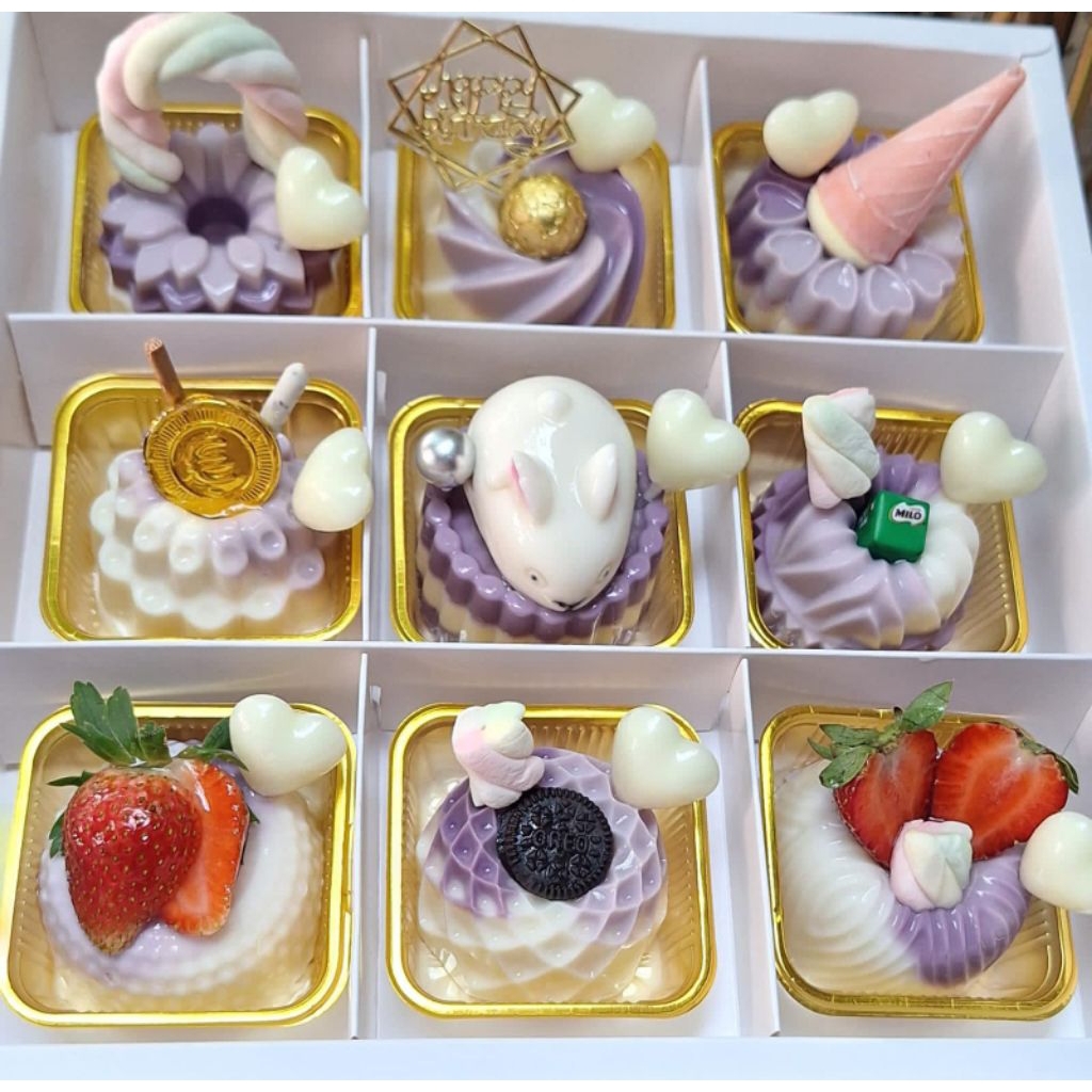 Hampers Puding mini / puding mini ultah / puding susu