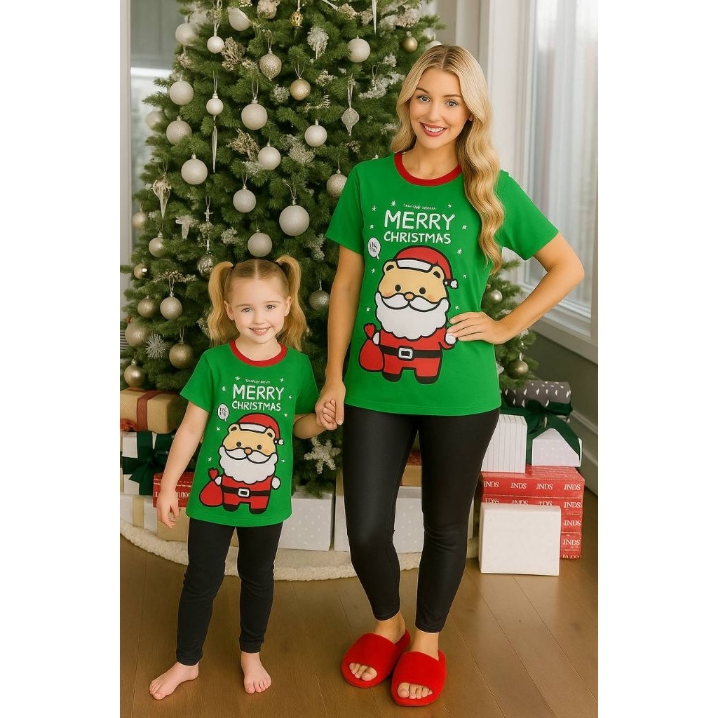 MIKIEE_MINIEE XMAS BAJU ATASAN NATAL ANAK COWOK CEWEK
