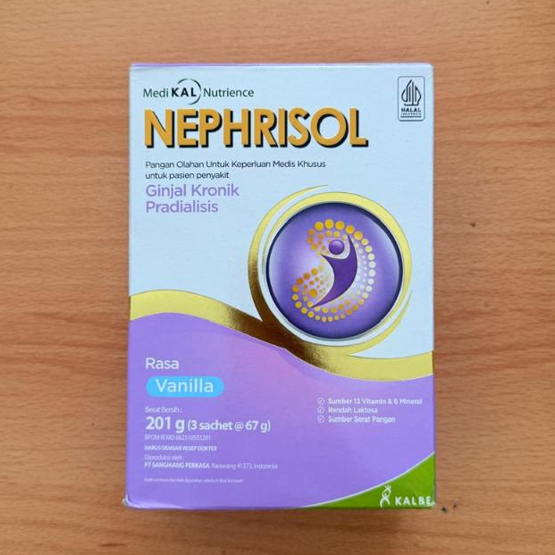 Nephrisol Vanila / Nephrisol pra Dialysis