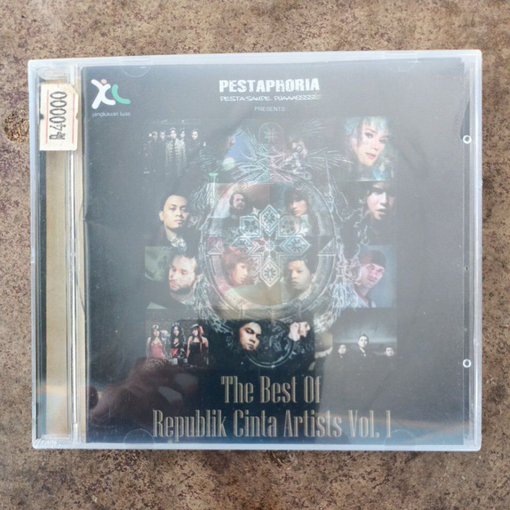 CD The Best Of Republik Cinta Vol 1 ( Segel )
