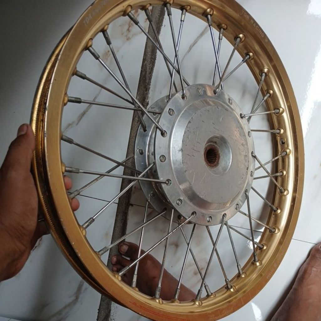 velg variasi belakang saja beat fi genio vario 110 scoopy second siap pakai