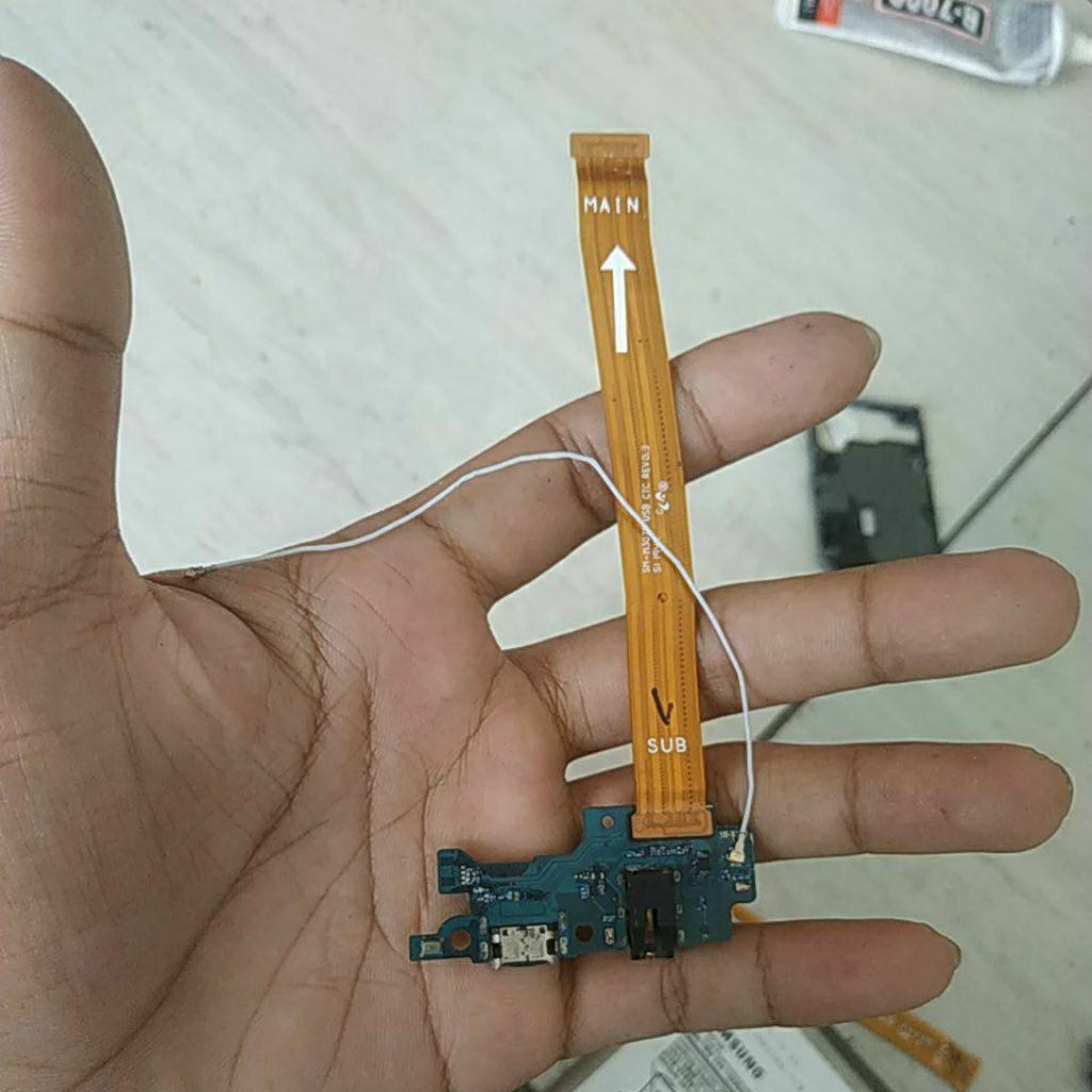 fleksibel board cas bekas Samsung m30s