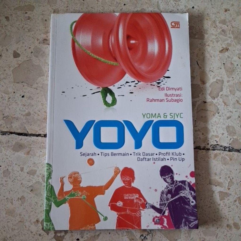 BUKU AKTIVITAS / HOBI / YOYO / PRODUK ASLI ORIGINAL