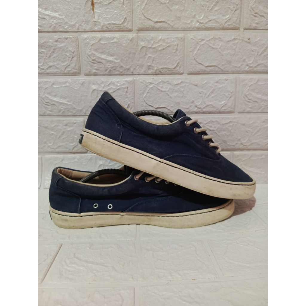 Sepatu Sneakers $perry mens cutter navy size - 45,5