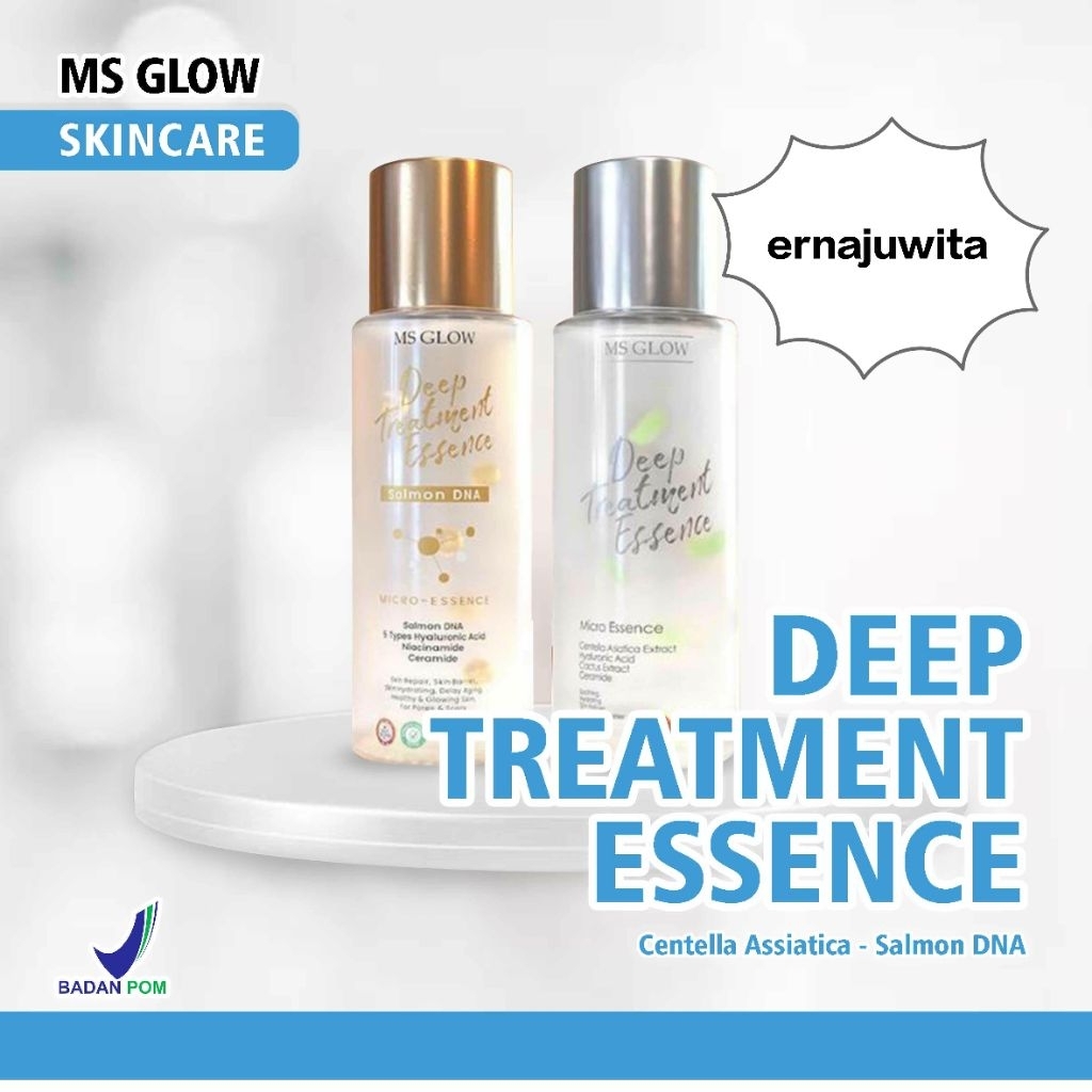 MS GLOW DNA SALMON/SERUM DNA SALMON/ DEEP STREANMENT ESSENCE CENTELLE