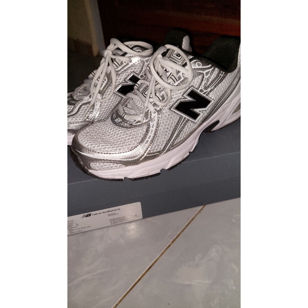 Preloved NB740 black silver