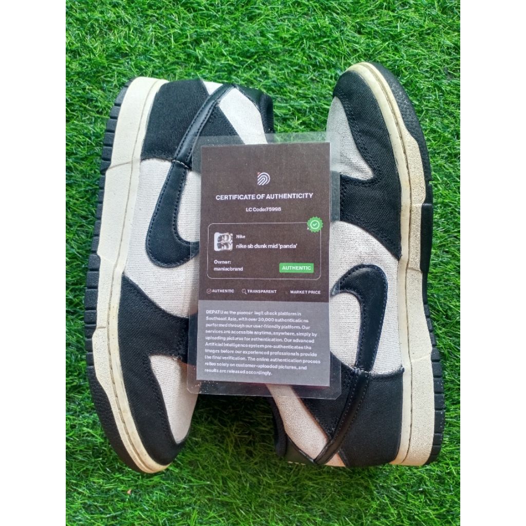 sepatu SB Dunk Mid second