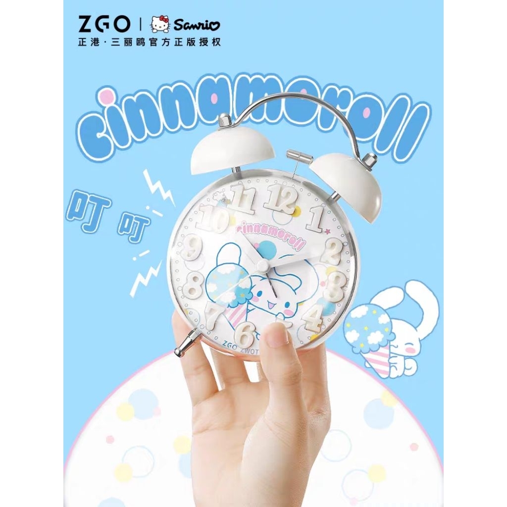 Jam Dinding Jam Beker Jam Weker Jam Meja Jam Alarm sanrio/pokemon/pikachu