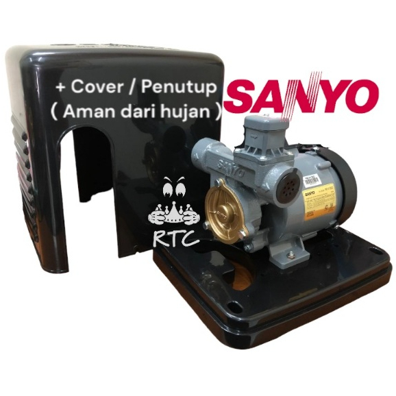 Pompa pendorong sanyo pbh 135d booster pump sanyo otomatis