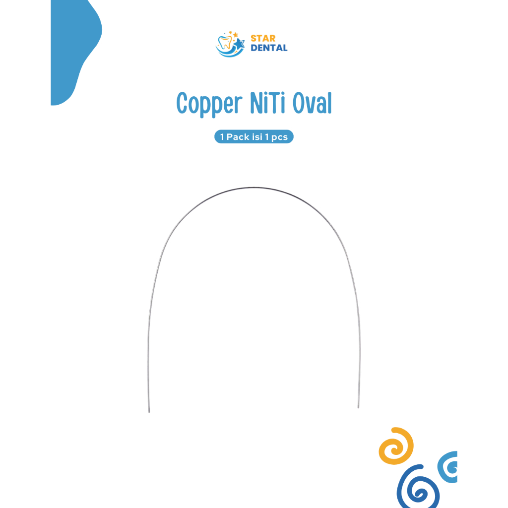 Copper Niti Oval Form Orthodontic Alat Ortodontik
