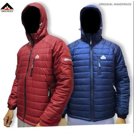 Eiger - Jaket Puffer Parasut Outdoor Tebal Winter Gunung Anti Angin Pria Dan Wanita