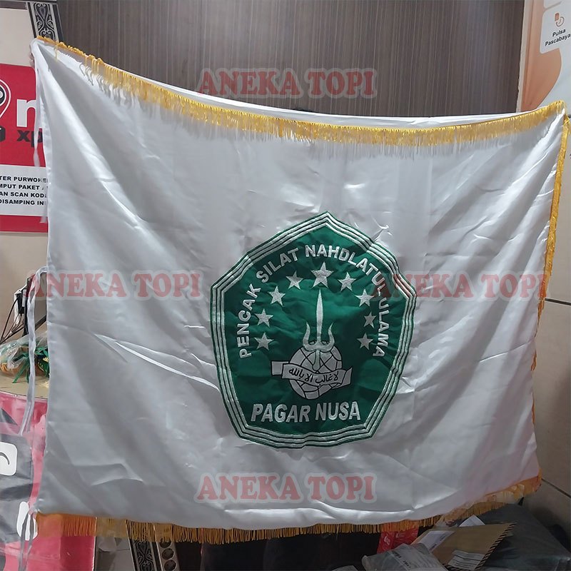 Bendera Pencak Silat NU Pagar Nusa Bendera Rumbai Komunitas Custom - Aneka Topi