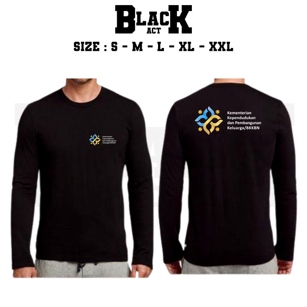 KAOS KEMENDUKBANGGA/BKKBN LENGAN PANJANG