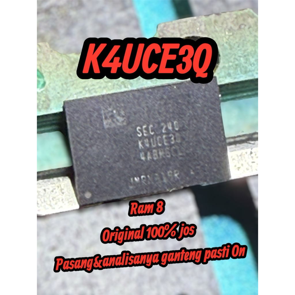 ic Ram 8gb Copotan Bga 200  LPDDR4 DDr4 K4UCE3Q