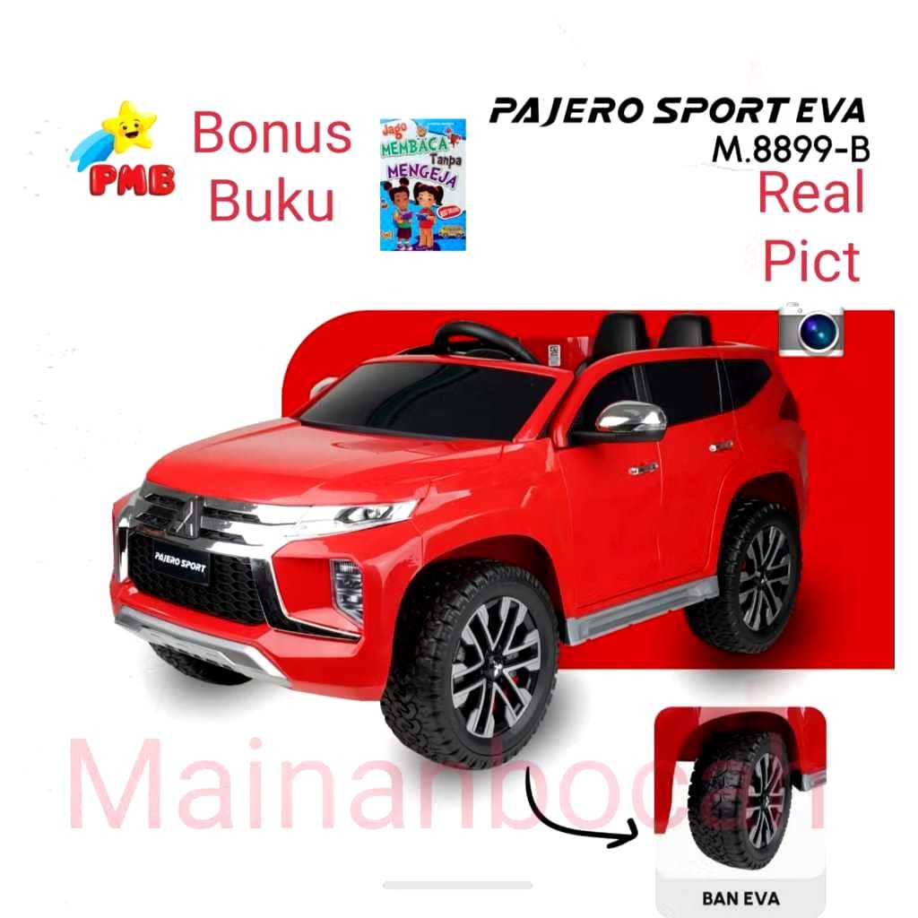 MOBIL AKI PMB PAJERO SPORT M8899 B MOBIL AKI PAJERO BAN KARET
