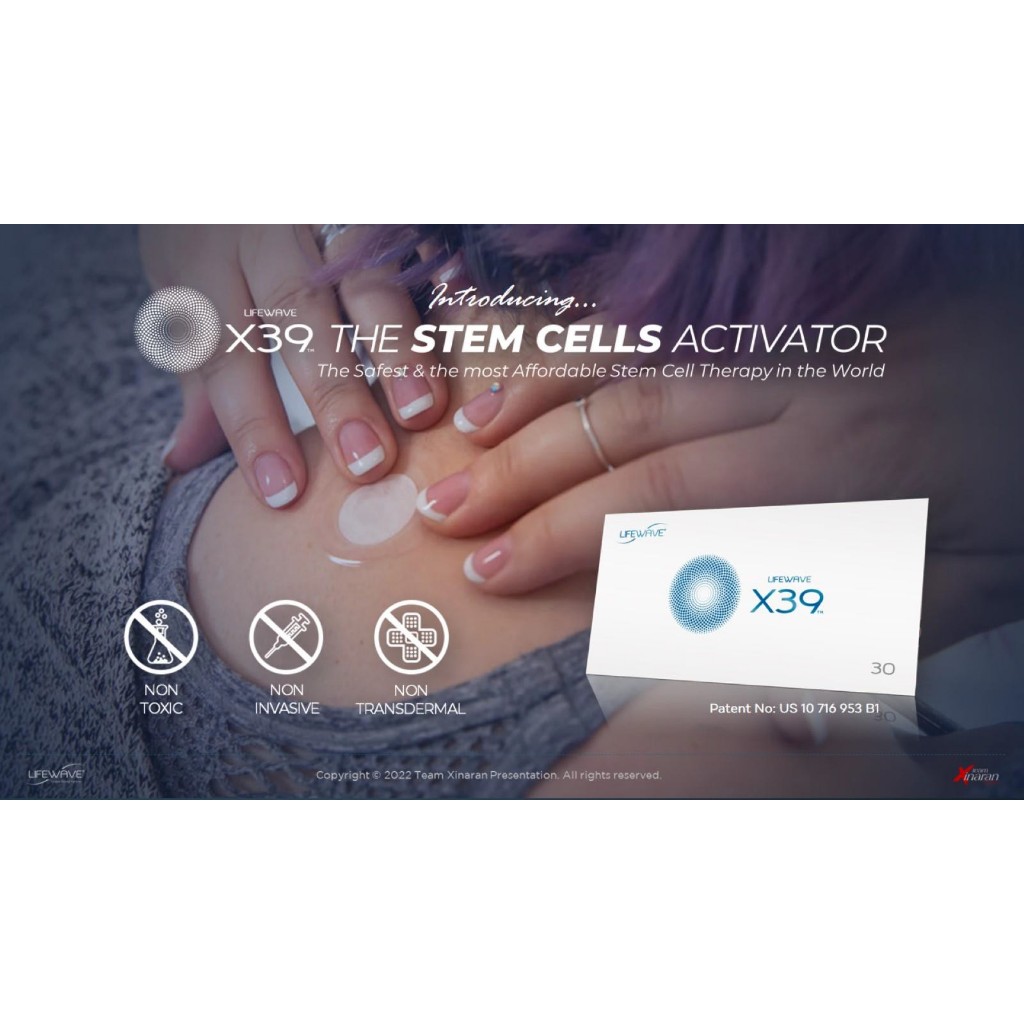 LifeWave Patch X39 — Aktifkan Potensi Regenerasi Alami Tubuh Anda - stemcell, stem cell, penyembuhan