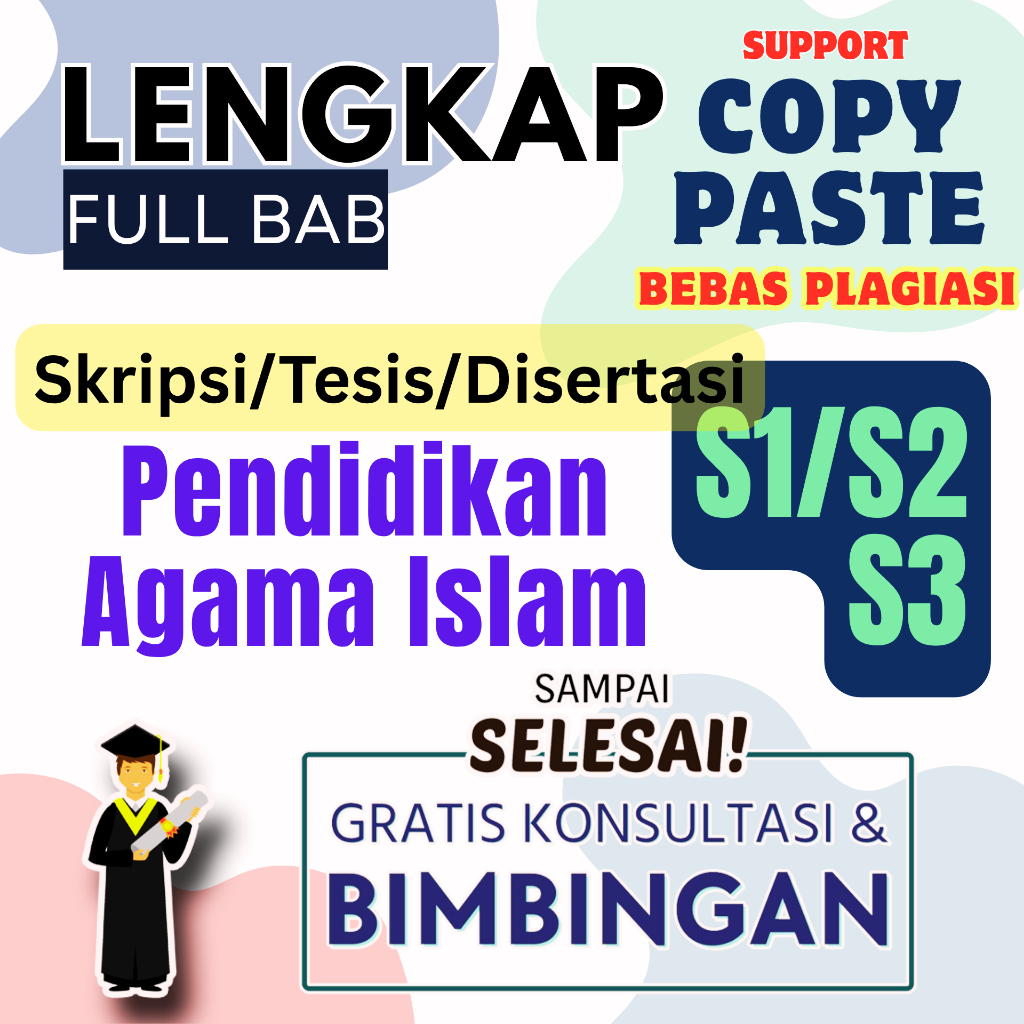 Skripsi / Tesis / Disertasi Pendidikan Agama Islam