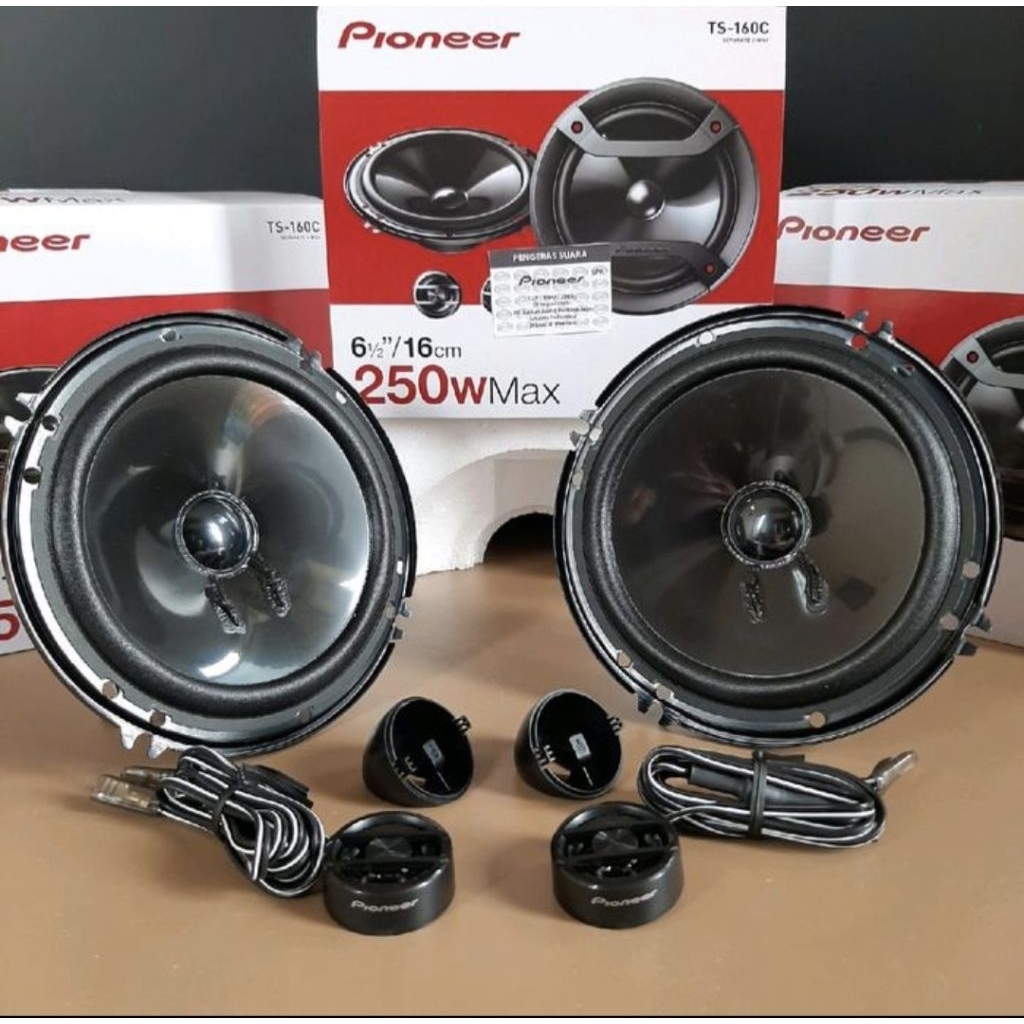 Speaker Split PIONEER Ts 160C 6" Speaker Component PIONEER