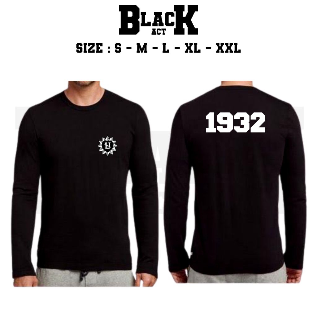 KAOS PSH 1932 LENGAN PANJANG // T-SHIRT PERSAUDARAAN SETIA HATI 1932 LENGAN PANJANG