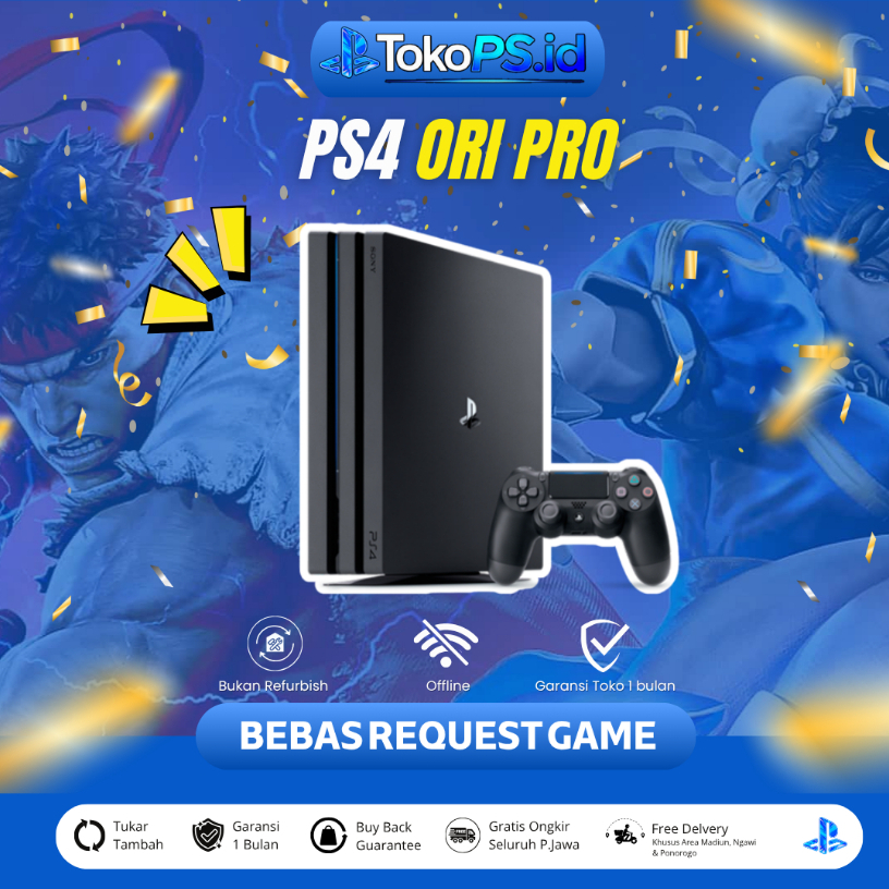 PS4 Playstation 4 PRO Original 1TB Fullset