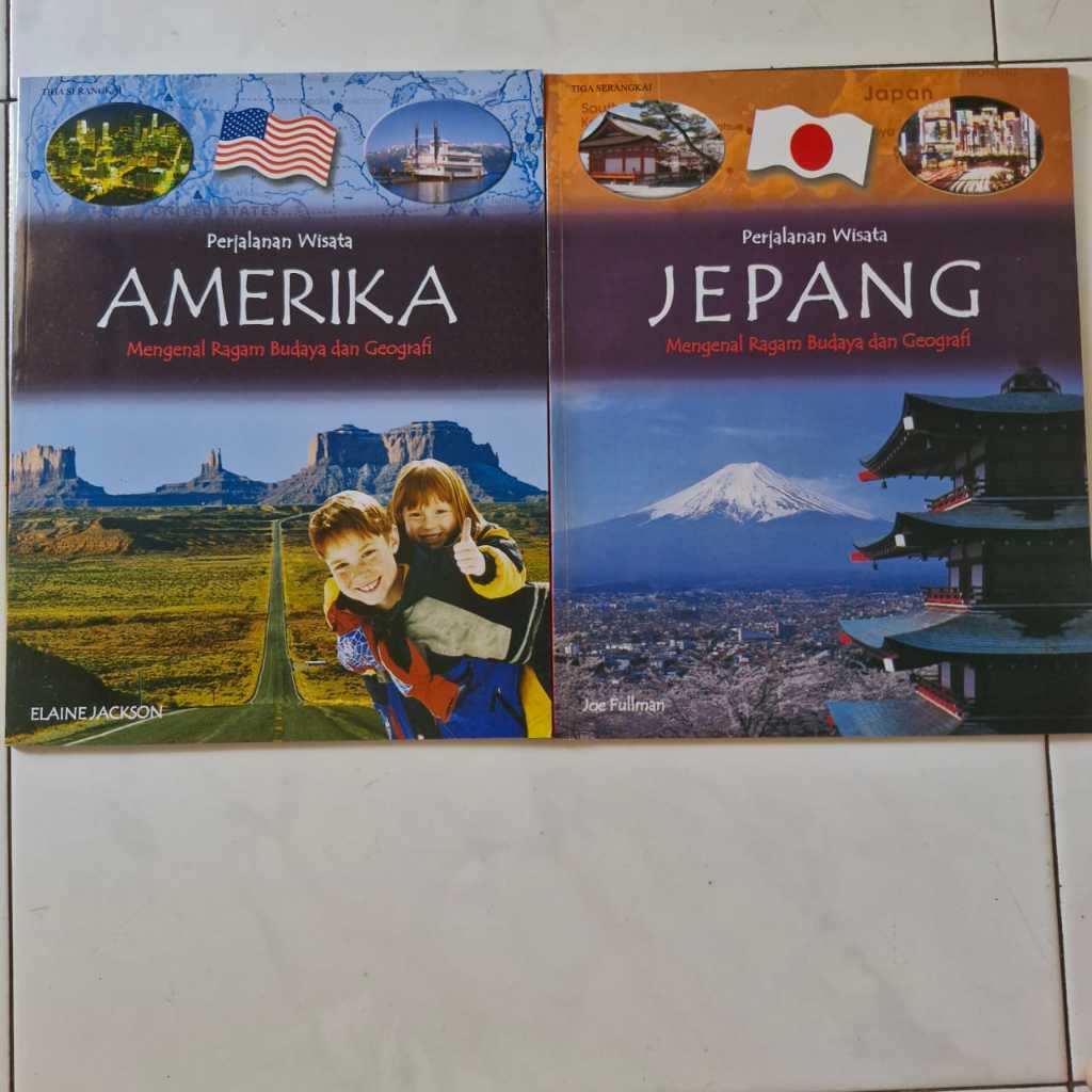 Buku Sejarah Anak PRELOVED (Amerika & Jepang)