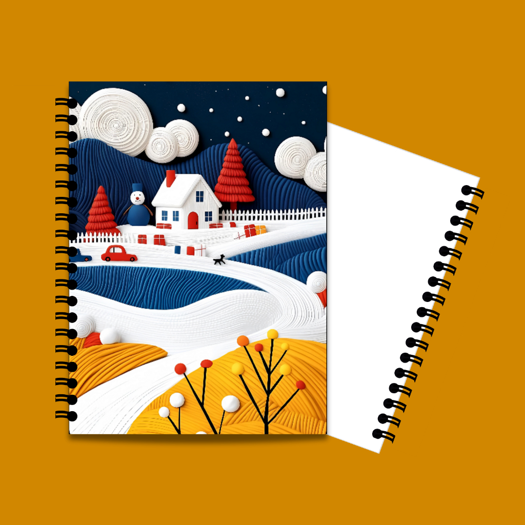 NOTEBOOK A6 / NOTE BOOK JOURNAL / NOTEBOOK AESTHETIC / NOTEBOOK A6 LINE, BLANK "NEW DESIGN"