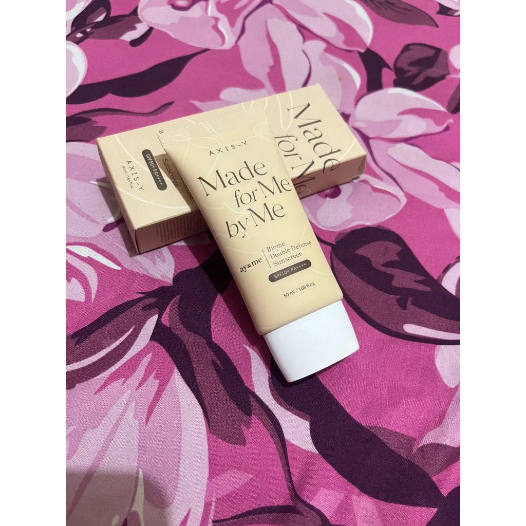 Preloved Axis-y Biome Double Defense Sunscreen Spf 50+ PA++++