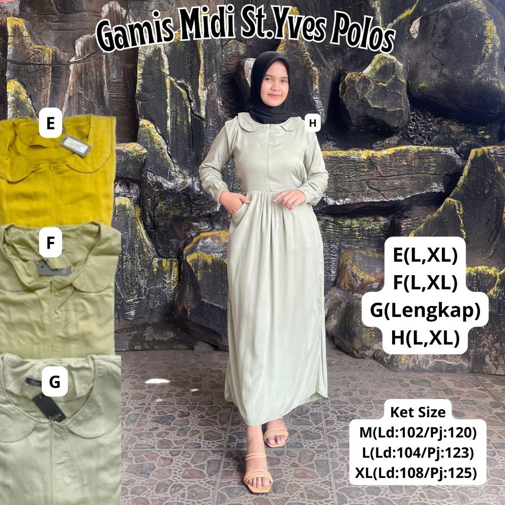 GAMIS MIDI DRESS ST ORIGINAL