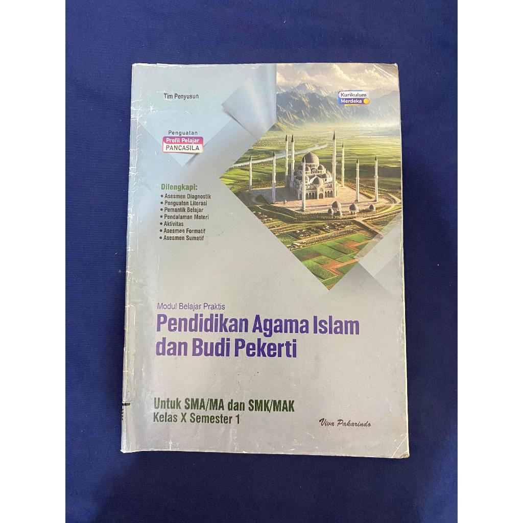 Buku LKS Pendidikan Agama Islam Dan Budi Pekerti Untuk SMA/SMK Kelas X Semester 1 Kurikulum Merdeka 