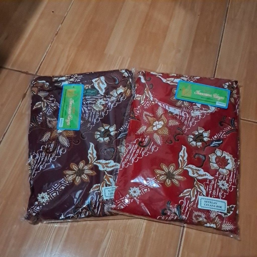 Daster Setelan Kencana Ungu | Daster Setelan Atas Bawah Adem Kuat