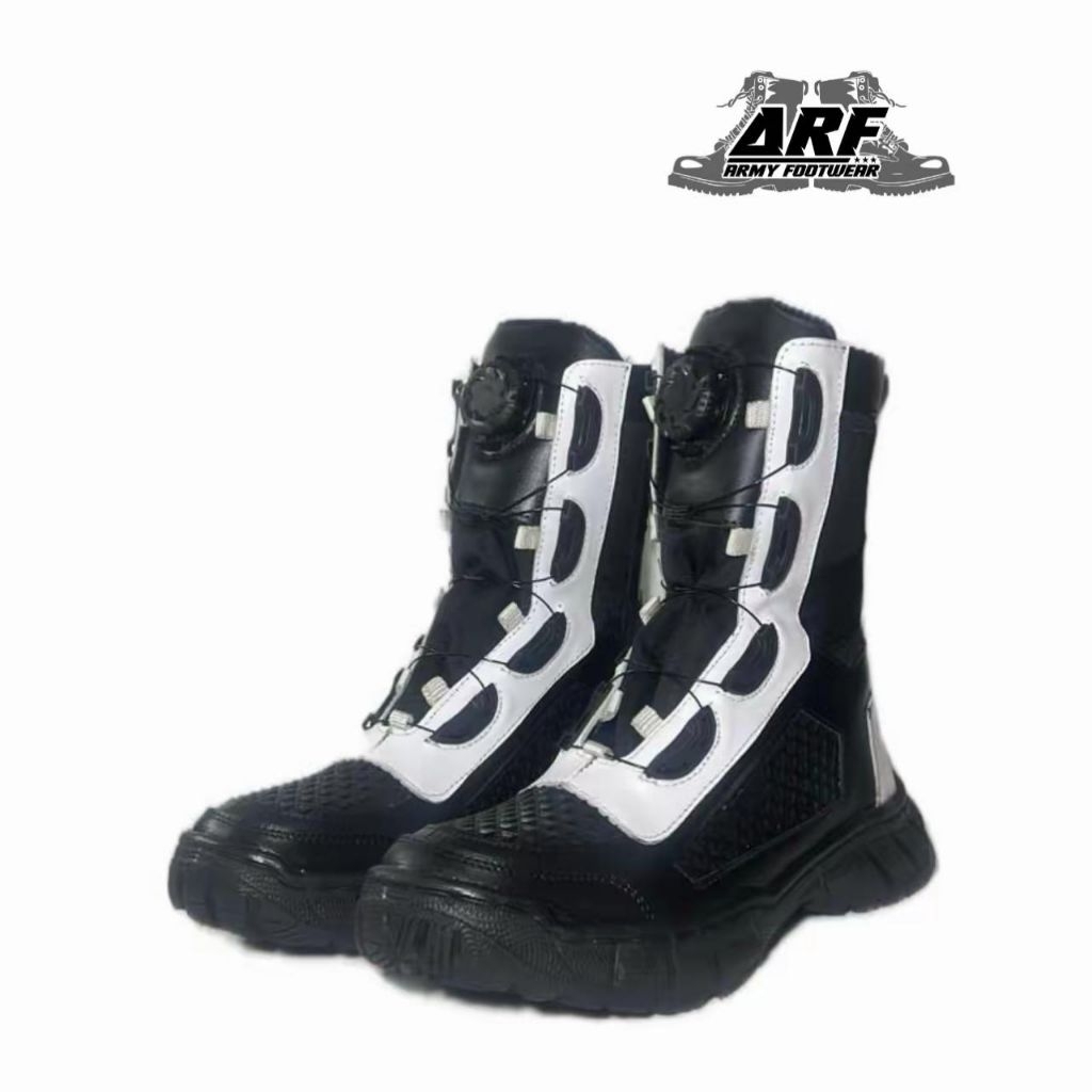 SEPATU PDL PROVOS POLRI TALI PUTAR KULIT ASLI