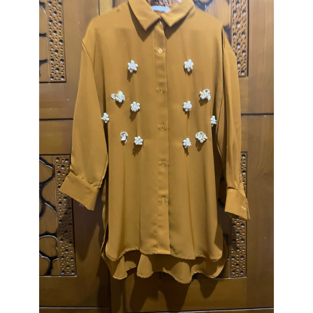 PRELOVED ATASAN JENNA&KAIA ADALYN TOP SIZE S/PRELOVED BAJU WANITA MERK JENNA&KAIA