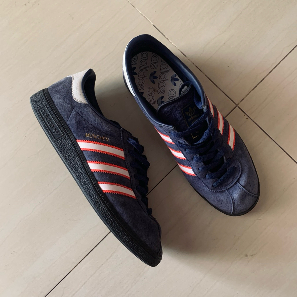 adidas munchen edge navy 43 1/3 original 100%