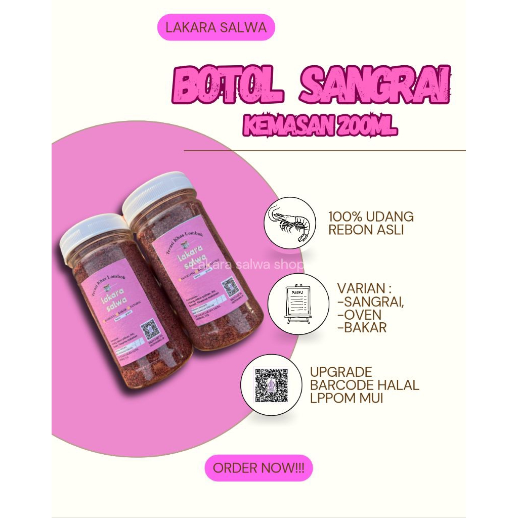 Terasi udang Lombok Lakara salwa