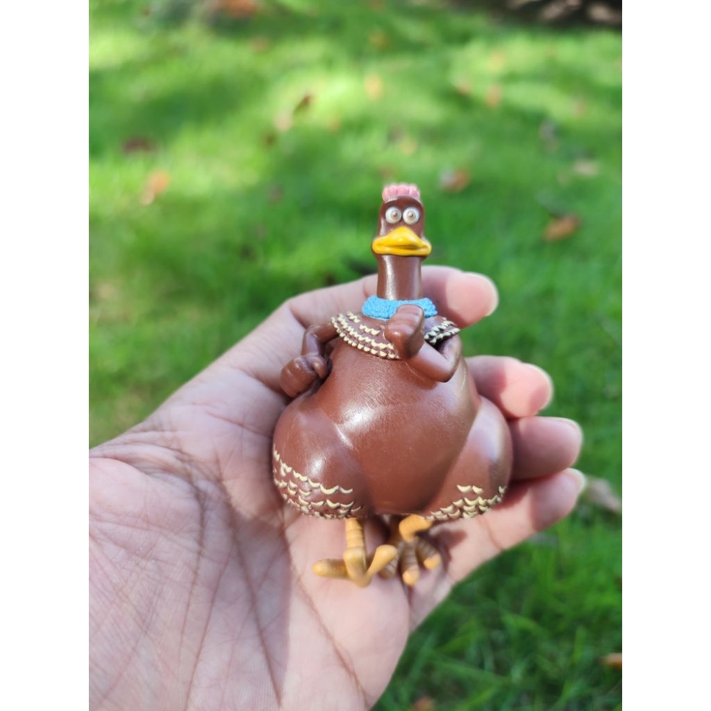 Gantungan kunci Chicken run vintage