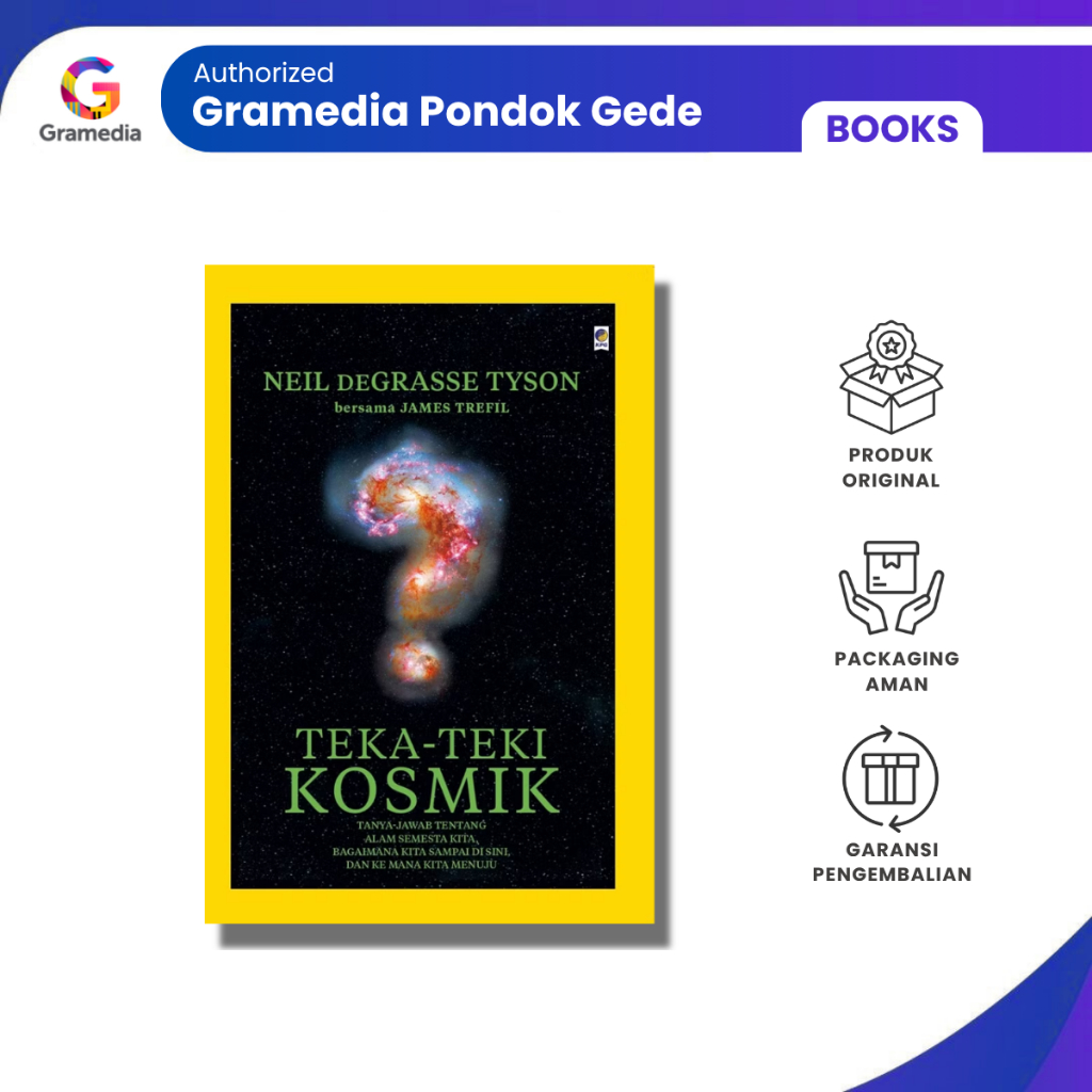 Gramedia Pondok Gede - National Geographic: Teka-Teki Kosmik Neil Degrasse Tyson