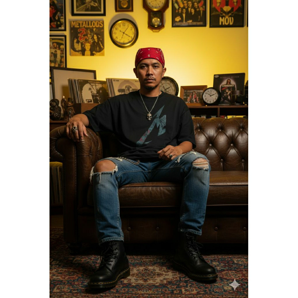 Kaos Metallica x GU Shirt