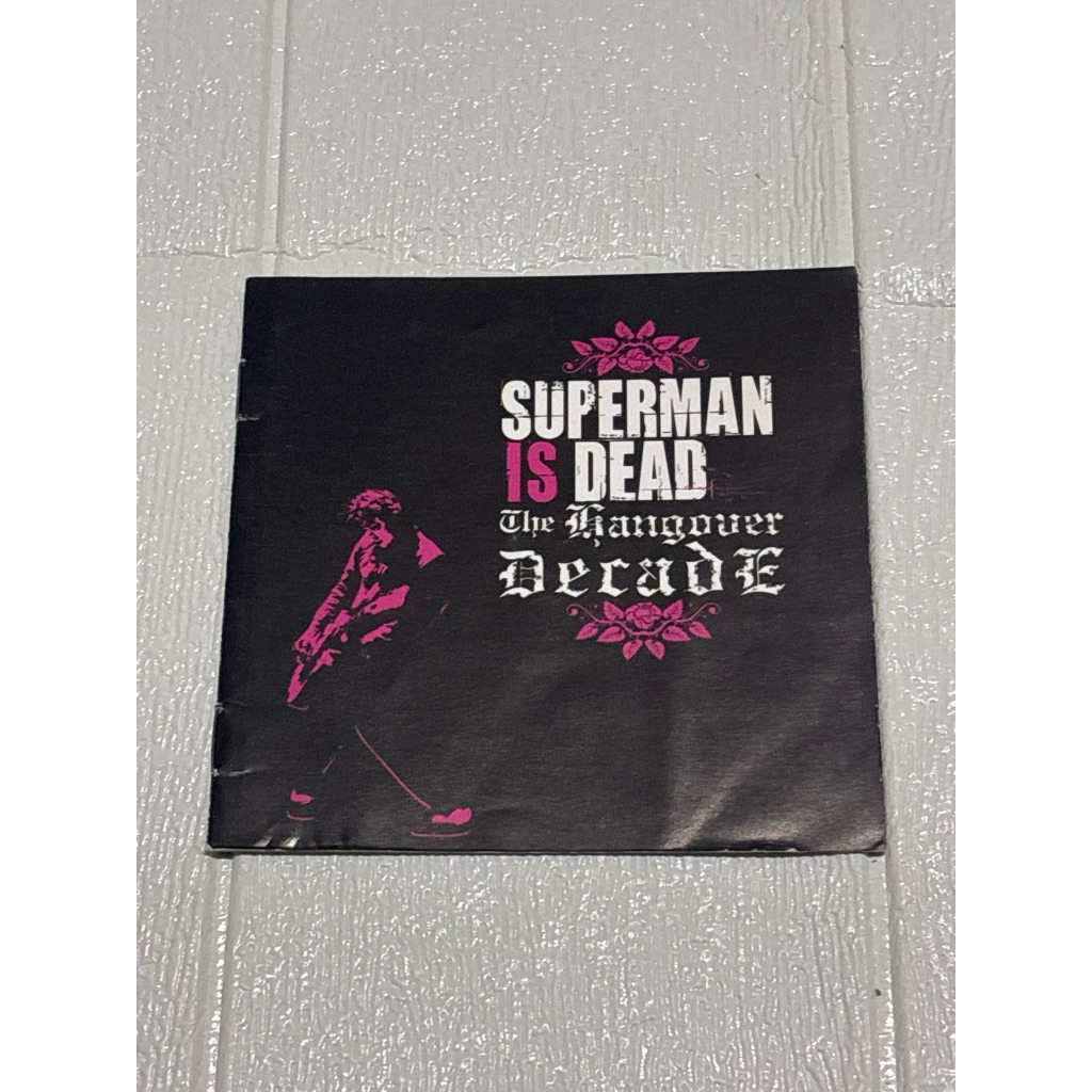 CD ALBUM SUPERMAN IS DEAD THE HANGOVER DECADE ORIGINAL