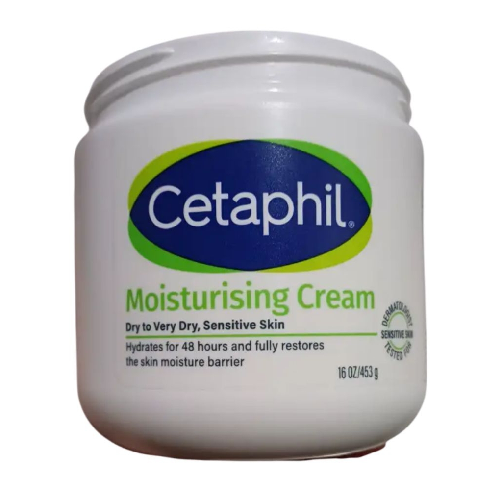 preloved cetaphil moisturising cream 453 gr
