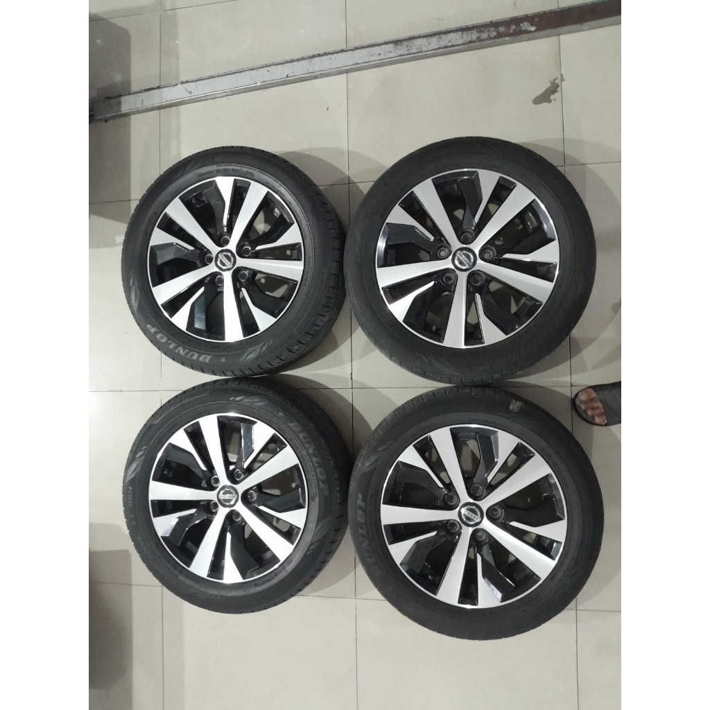 VELG MOBIL ORI STD NEW LIVINA RING 16 LUBANG BAUT PCD 5X114 BAN 205 55 R16 PELEK LIVANDER