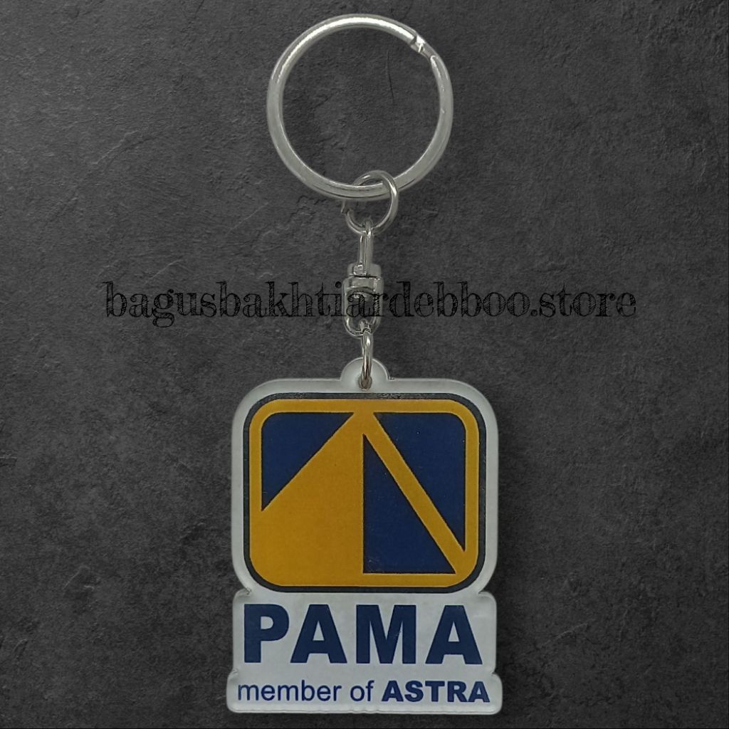 Gantungan Kunci Logo PT. Pama Persada Nusantara