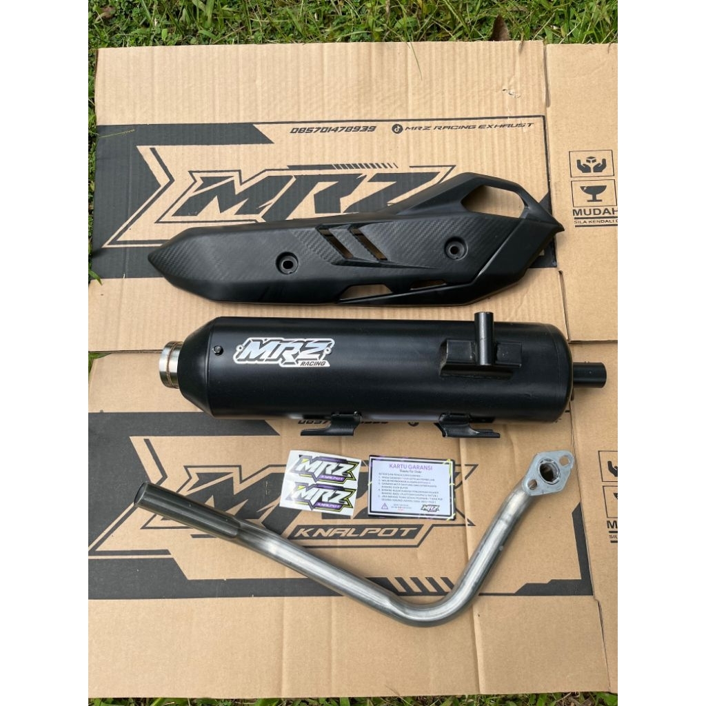 knalpot standart racing original mrz untuk mio beat scoopy vario nmax aerox pcx genio dll
