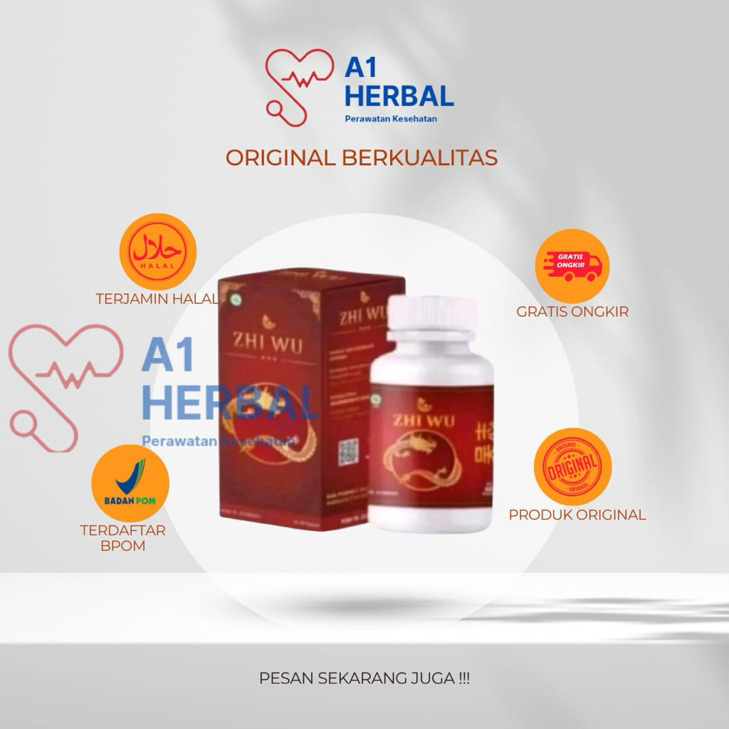 ZHI WU OBAT HERBAL ASAM URAT DAN NYERI SENDI ZHI WU ASLI