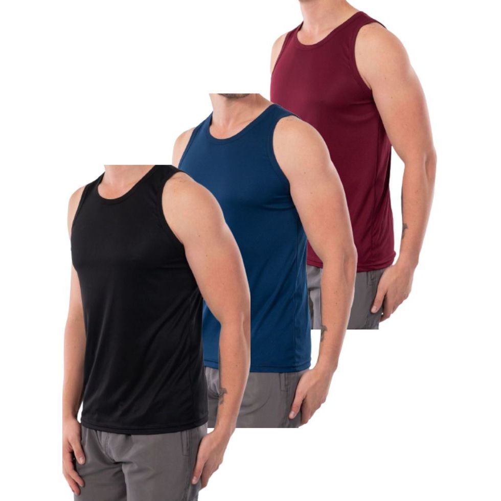 PAKET HEMAT 3PCS SINGLET PRIA DEWASA IMPORT SLIM FIT KAOS KUTANG PRES BODY TANGTOP COWOK VIRAL