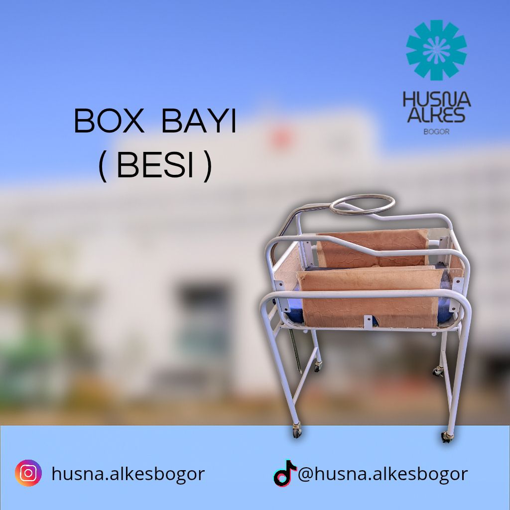 Box Bayi Medis Besi/Tempat Tidur Bayi