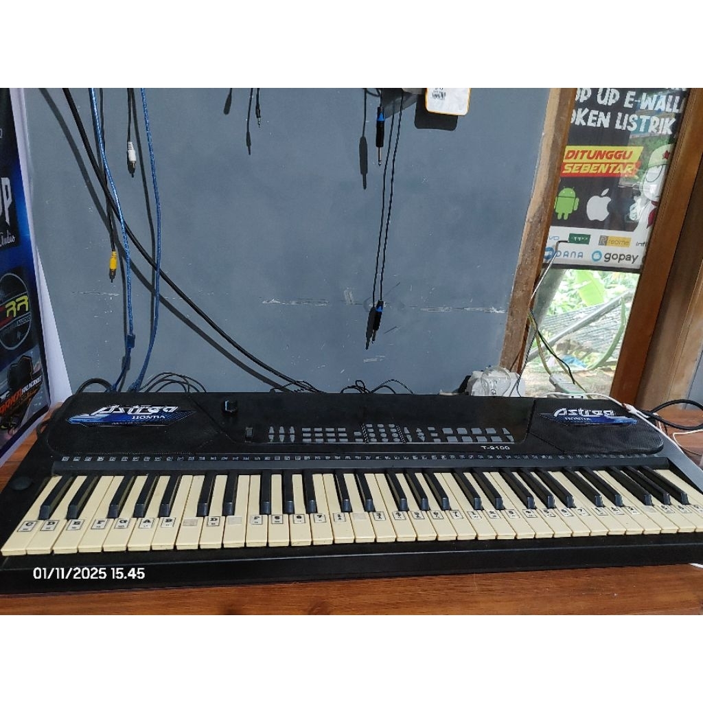 KEYBOARD TECHNO T9100 SUDAH OPREAK BISA DANGDUTAN