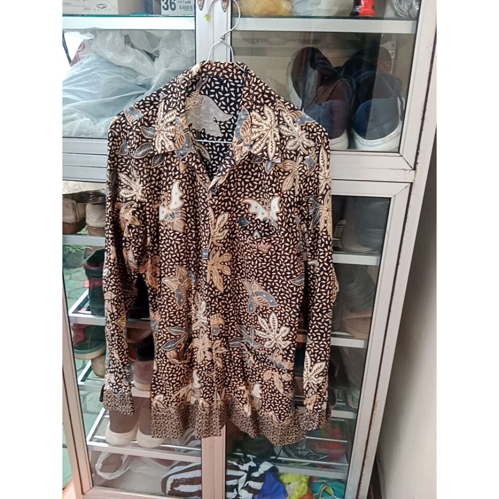 baju batik bekas pria