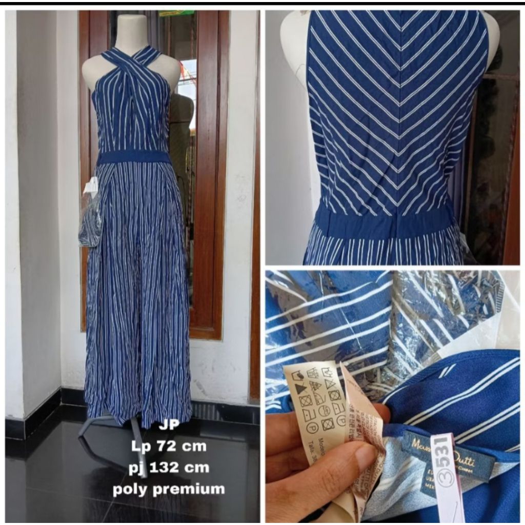 Jumpsuit Kulot Polyester