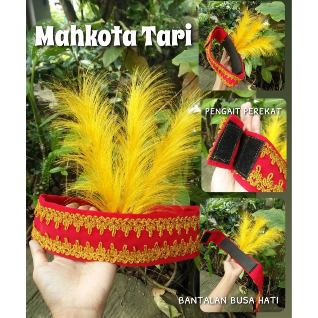 MAHKOTA BULU / MAHKOTA TARI / Mahkota tari kreasi